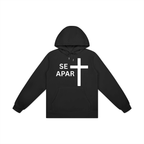 "SET APART."  Basic 100% Cotton Hoodie