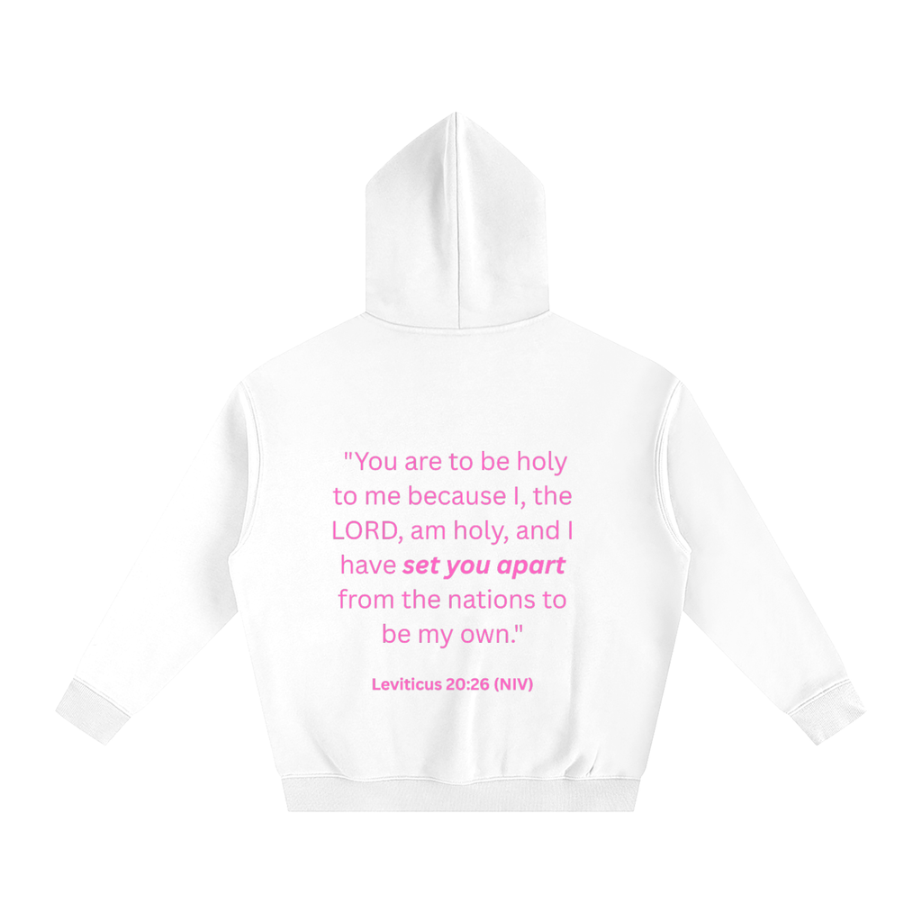 "SET APART" Oversize Fleeced Hoodie