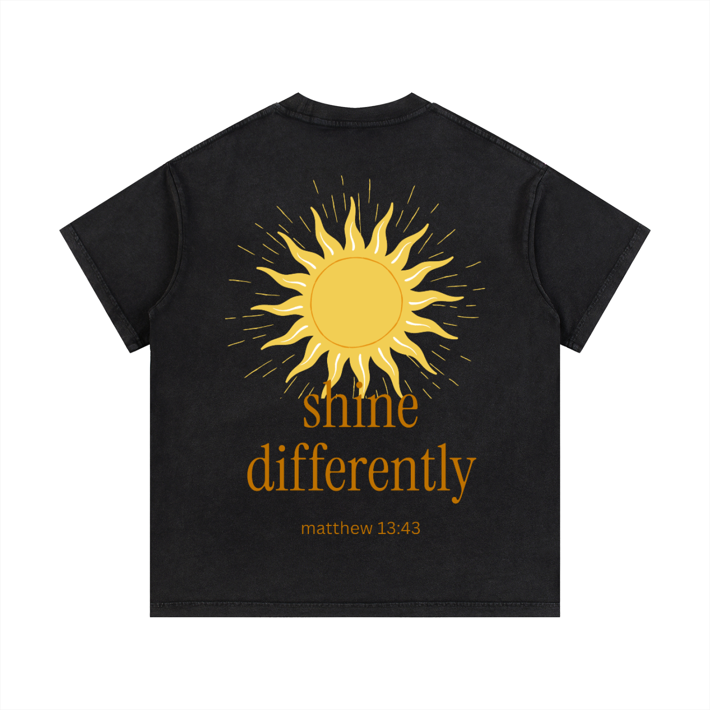 "GLOW." Vintage Wash Cotton T-Shirt