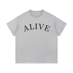 "ALIVE." Vintage Wash Cotton T-Shirt
