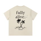 "ALIVE." Vintage Wash Cotton T-Shirt