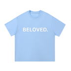 "BELOVED." Essential Cotton T-Shirt