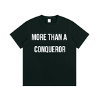 "MORE THAN A CONQUEROR" Essential Cotton T-Shirt