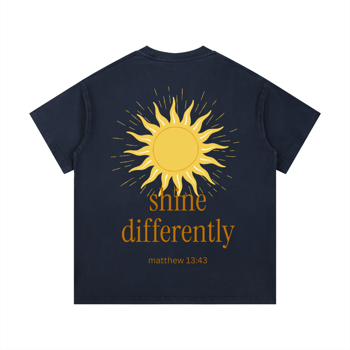 "GLOW." Vintage Wash Cotton T-Shirt