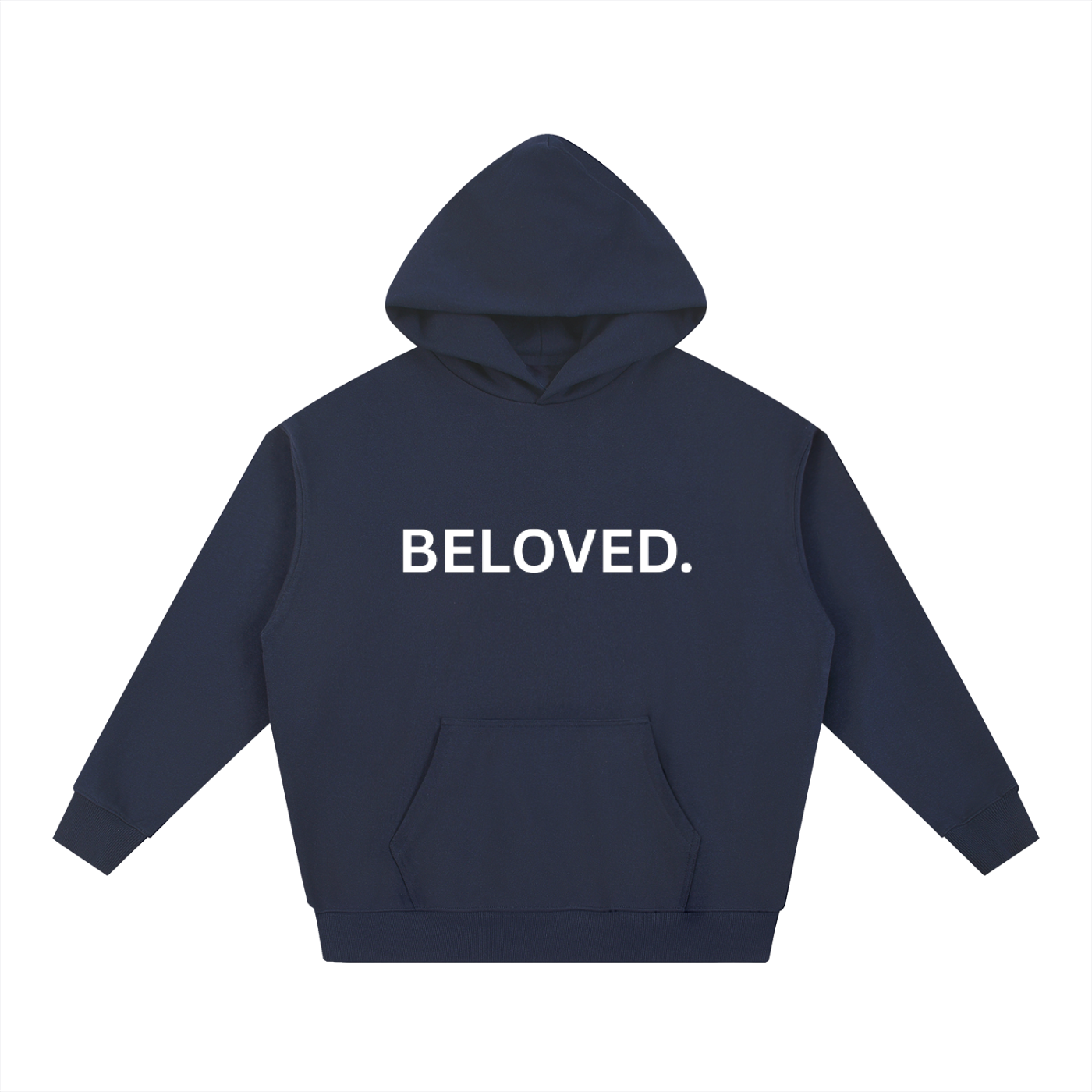 "BELOVED." Heavyweight Hoodie