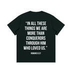 "MORE THAN A CONQUEROR" Essential Cotton T-Shirt