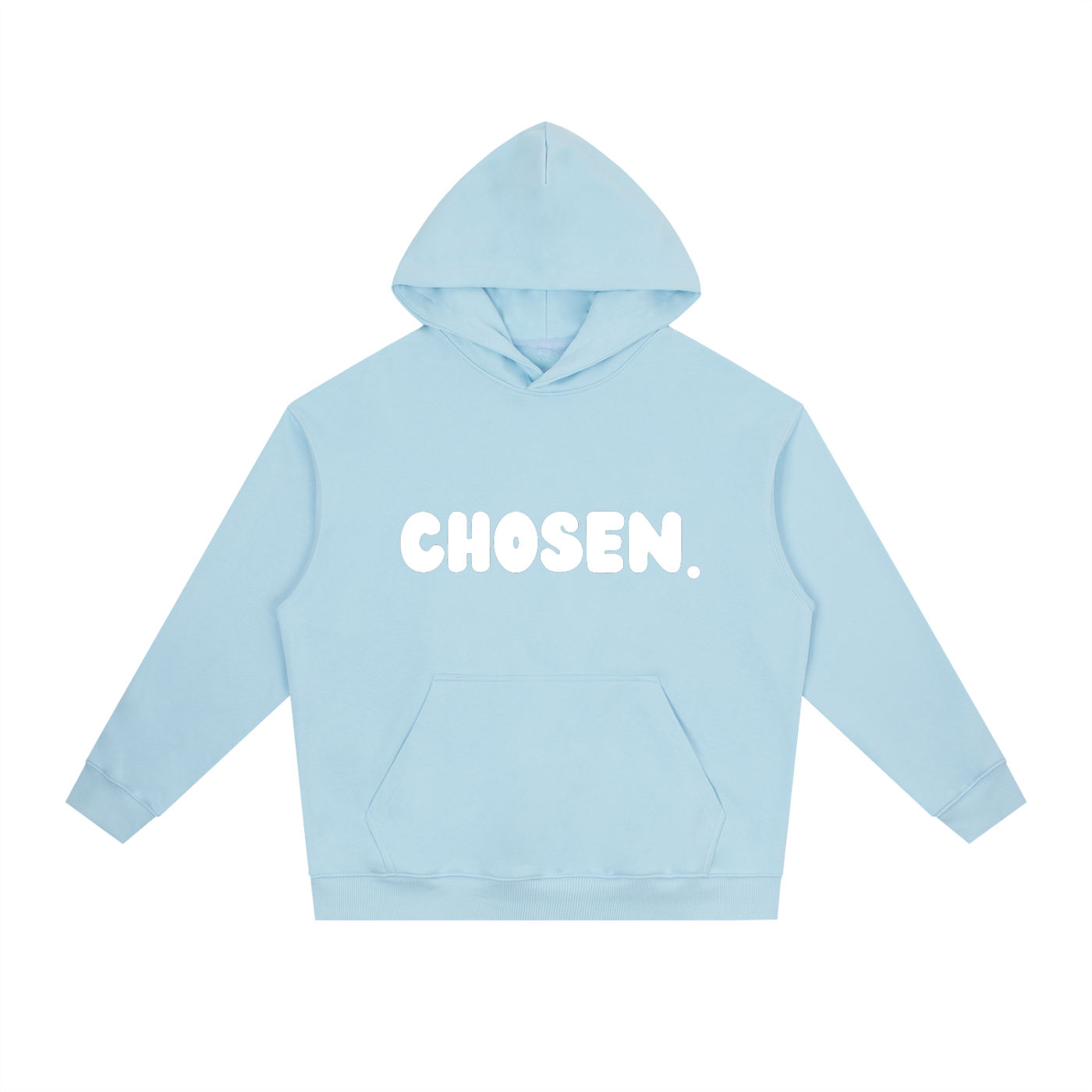 "CHOSEN." Heavyweight Drop-Shoulder Hoodie