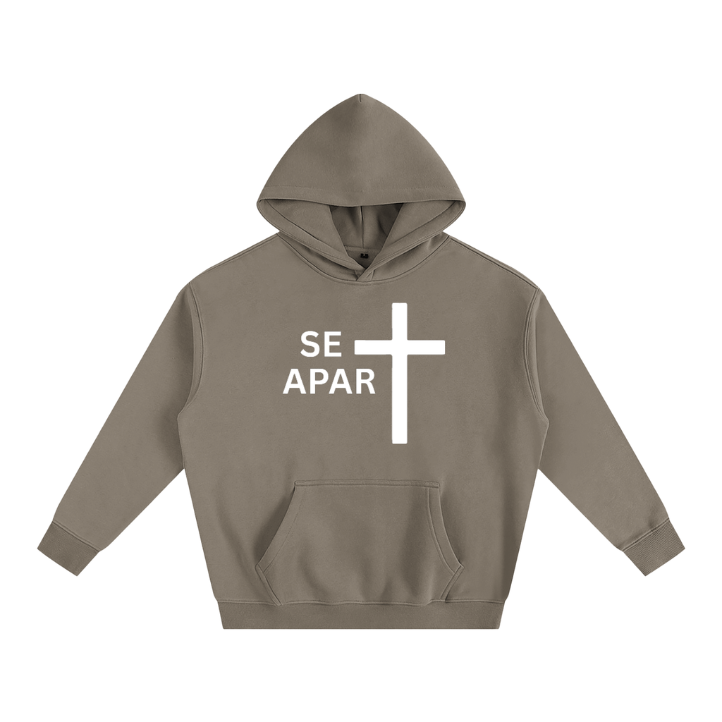"SET APART" Oversize Fleeced Hoodie