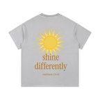 "GLOW." Vintage Wash Cotton T-Shirt