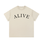 "ALIVE." Vintage Wash Cotton T-Shirt