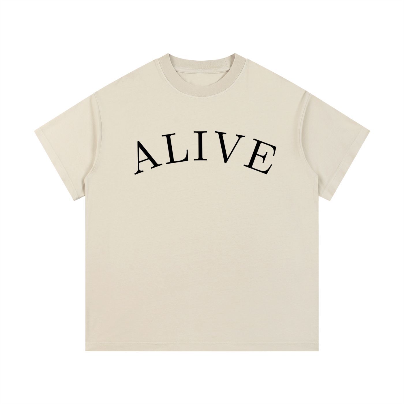 "ALIVE." Vintage Wash Cotton T-Shirt