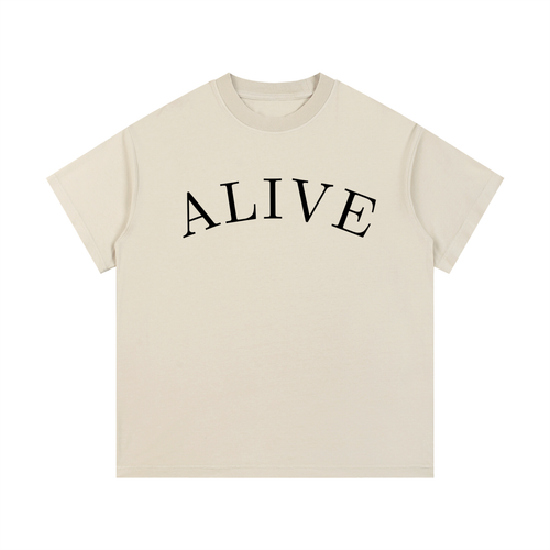 "ALIVE." Vintage Wash Cotton T-Shirt