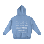 "SET APART" Oversize Fleeced Hoodie