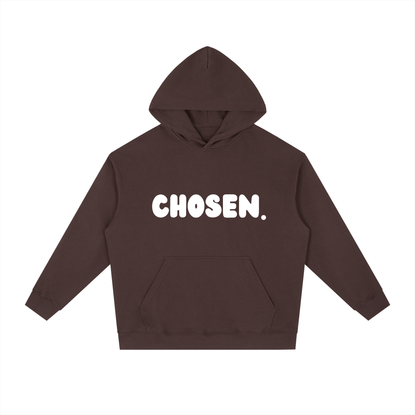 "CHOSEN." Heavyweight Drop-Shoulder Hoodie