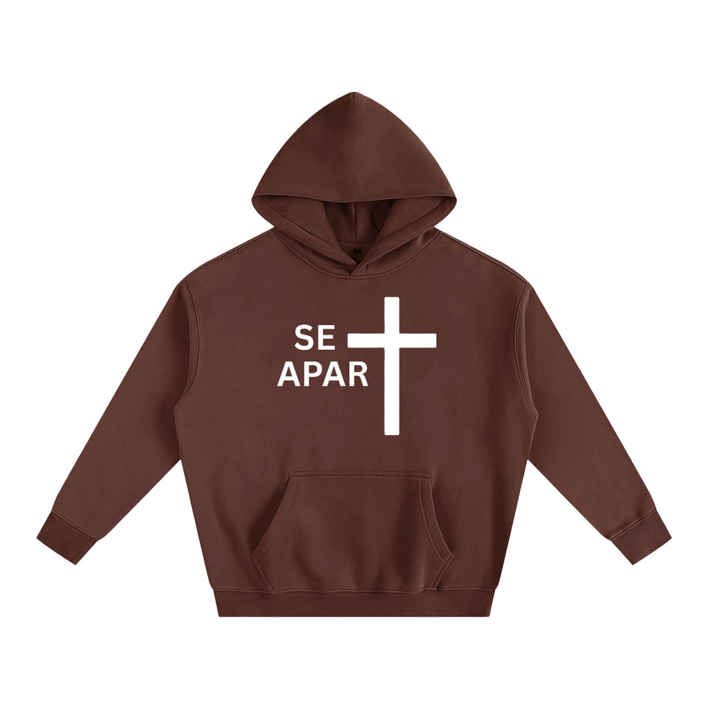 "SET APART" Oversize Fleeced Hoodie