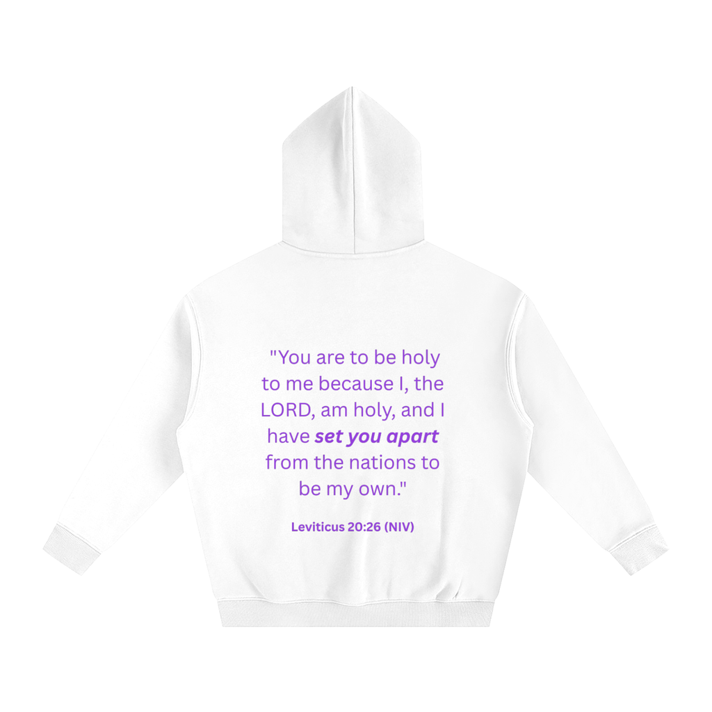 "SET APART" Oversized Fleeced Hoodie