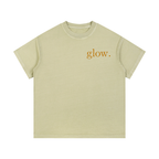 "GLOW." Vintage Wash Cotton T-Shirt