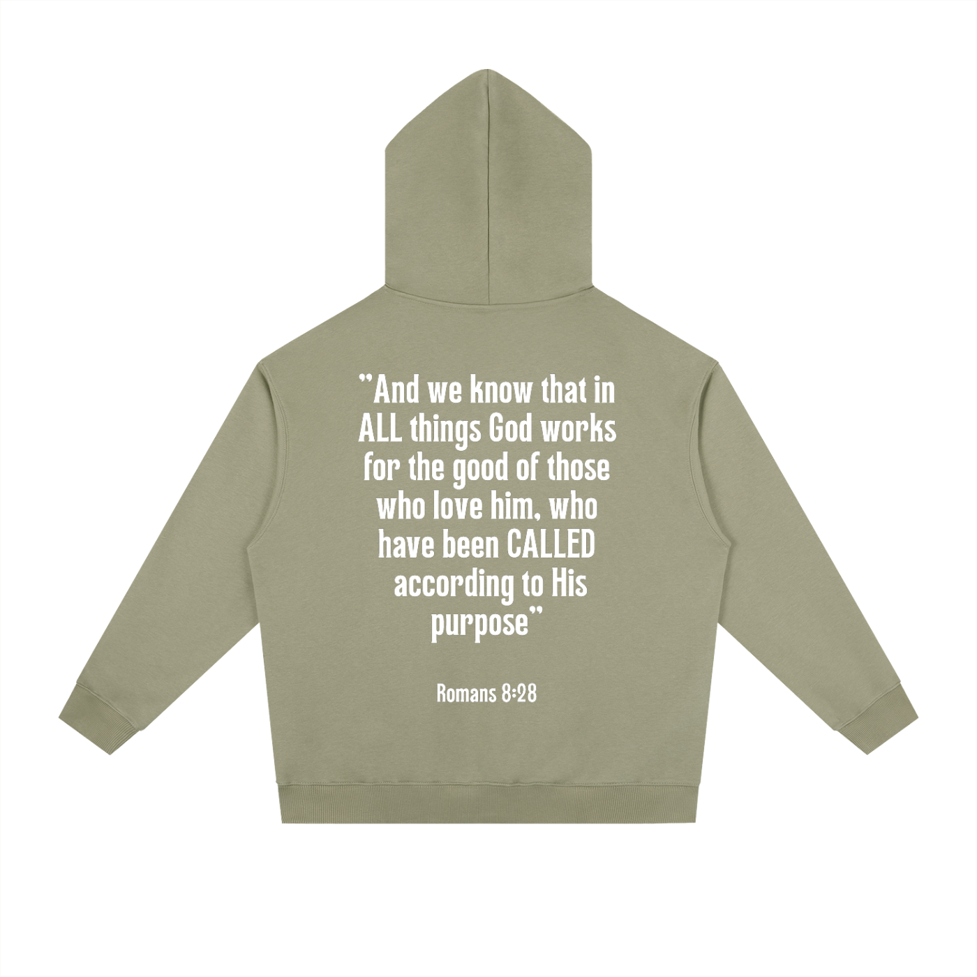"CALLED" Heavyweight Drop-Shoulder Hoodie