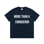 "MORE THAN A CONQUEROR" Essential Cotton T-Shirt