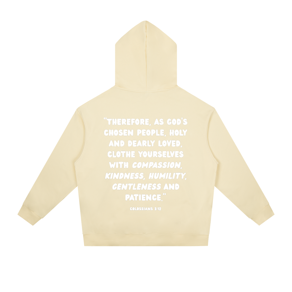 "CHOSEN." Heavyweight Drop-Shoulder Hoodie