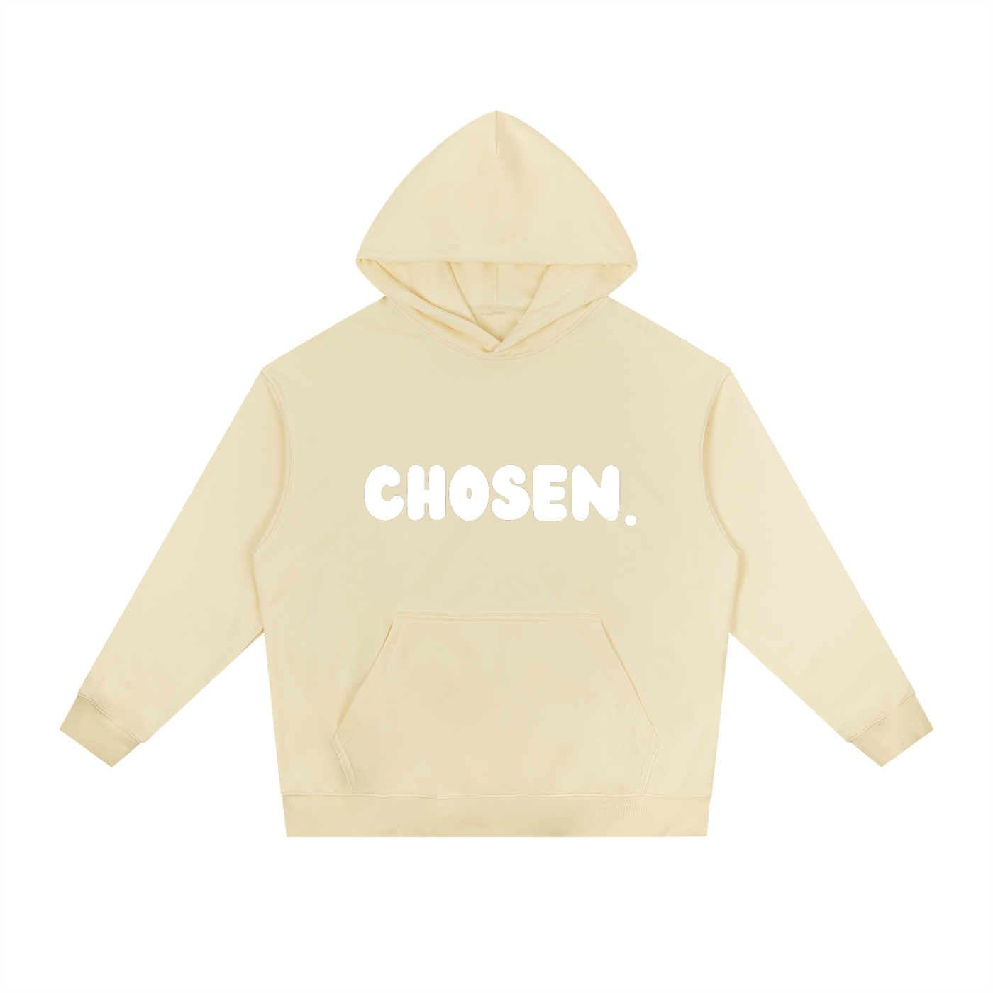 "CHOSEN." Heavyweight Drop-Shoulder Hoodie