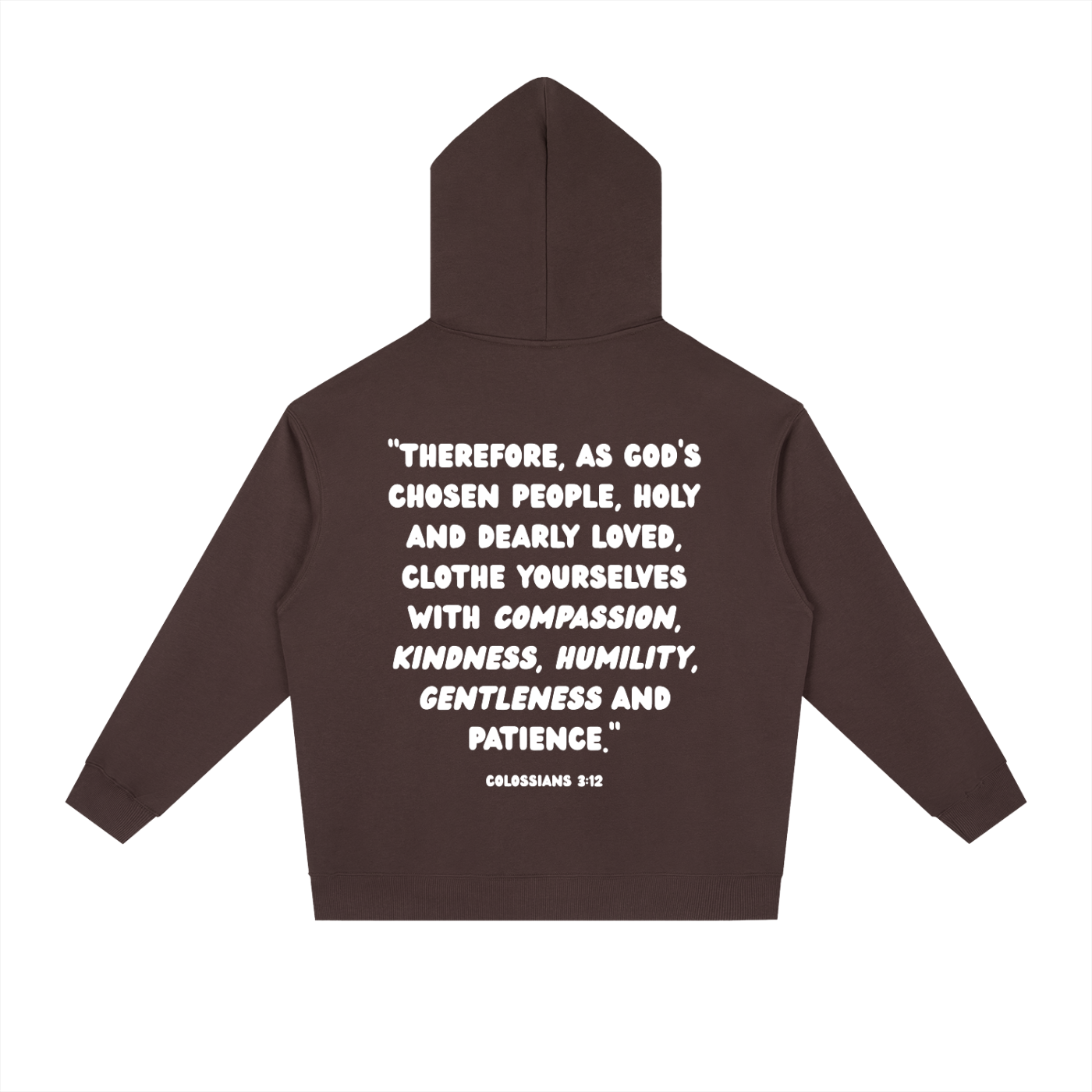 "CHOSEN." Heavyweight Drop-Shoulder Hoodie