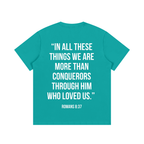 "MORE THAN A CONQUEROR" Essential Cotton T-Shirt
