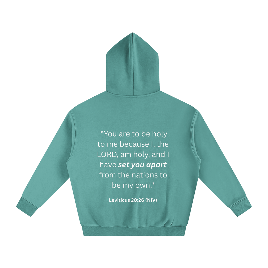 "SET APART" Oversize Fleeced Hoodie