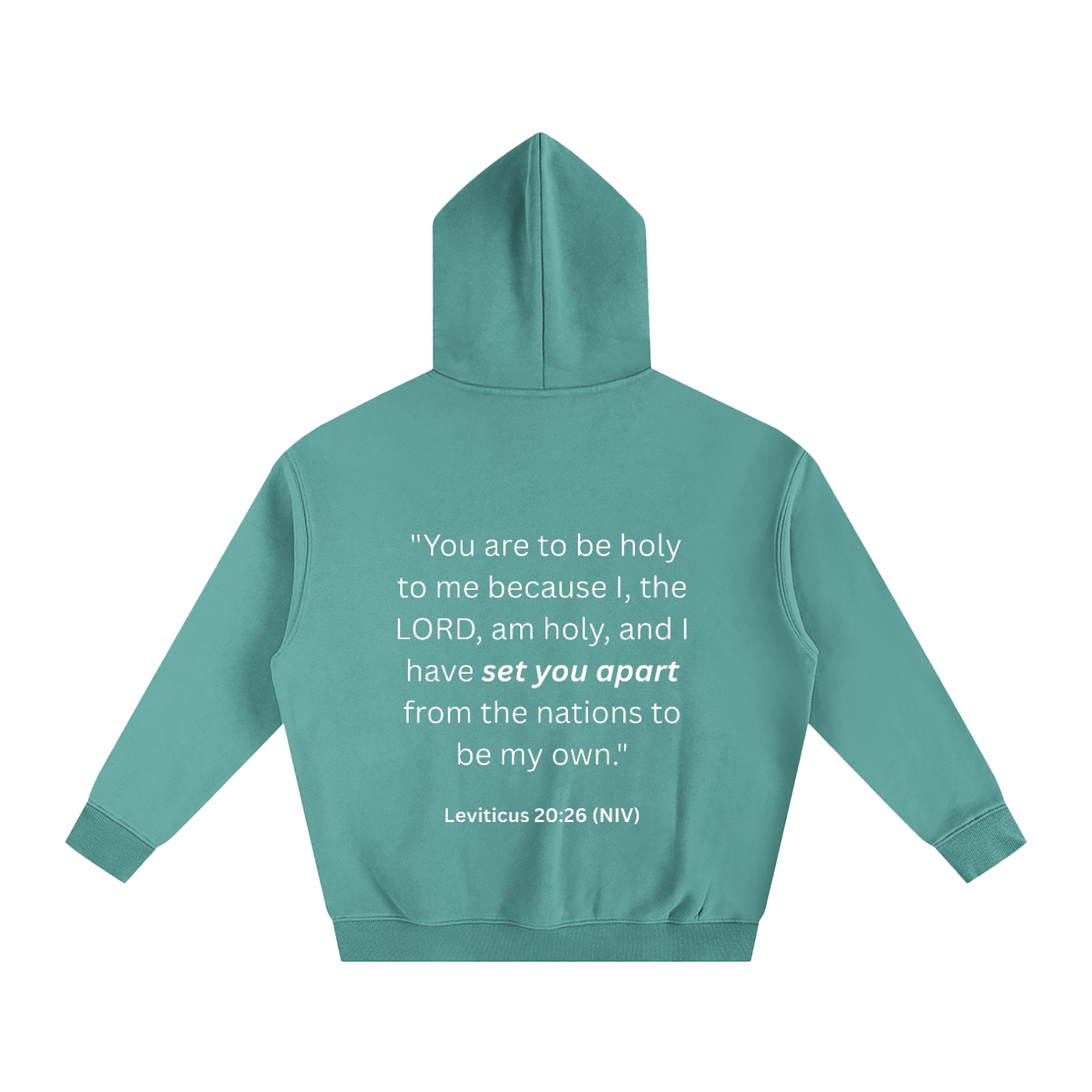 "SET APART" Oversize Fleeced Hoodie
