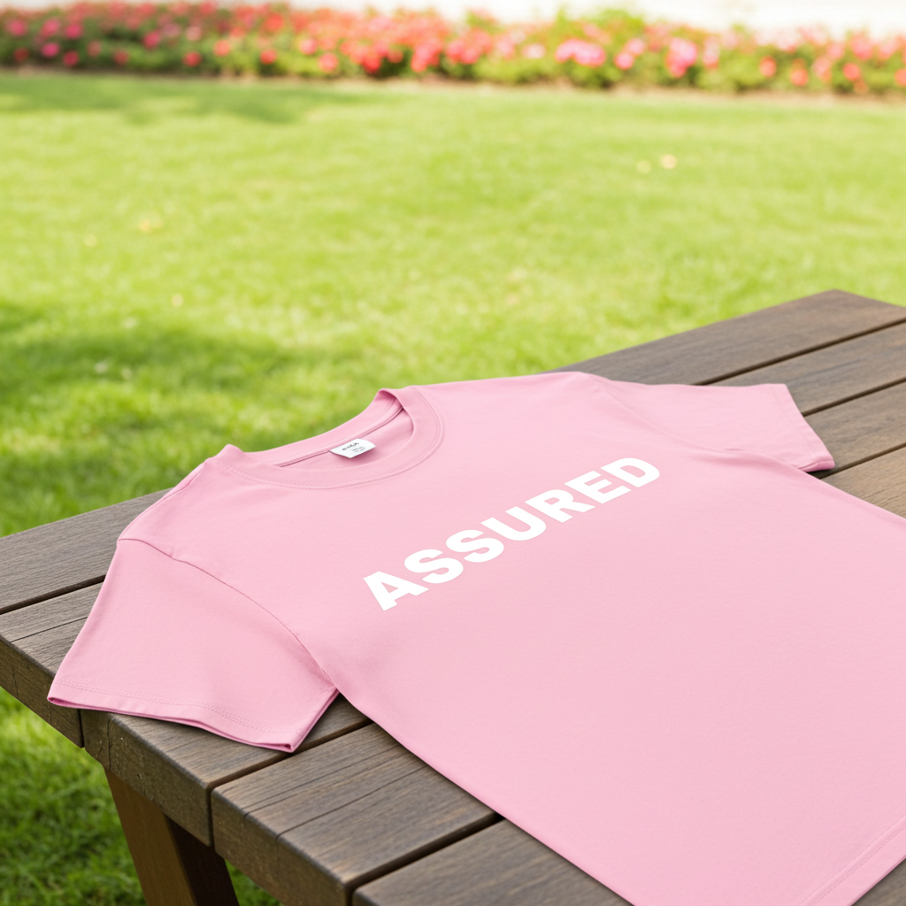 "ASSURED" Essential Cotton T-Shirt