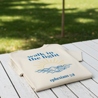"SUNLIT" Vintage Wash Cotton T-Shirt