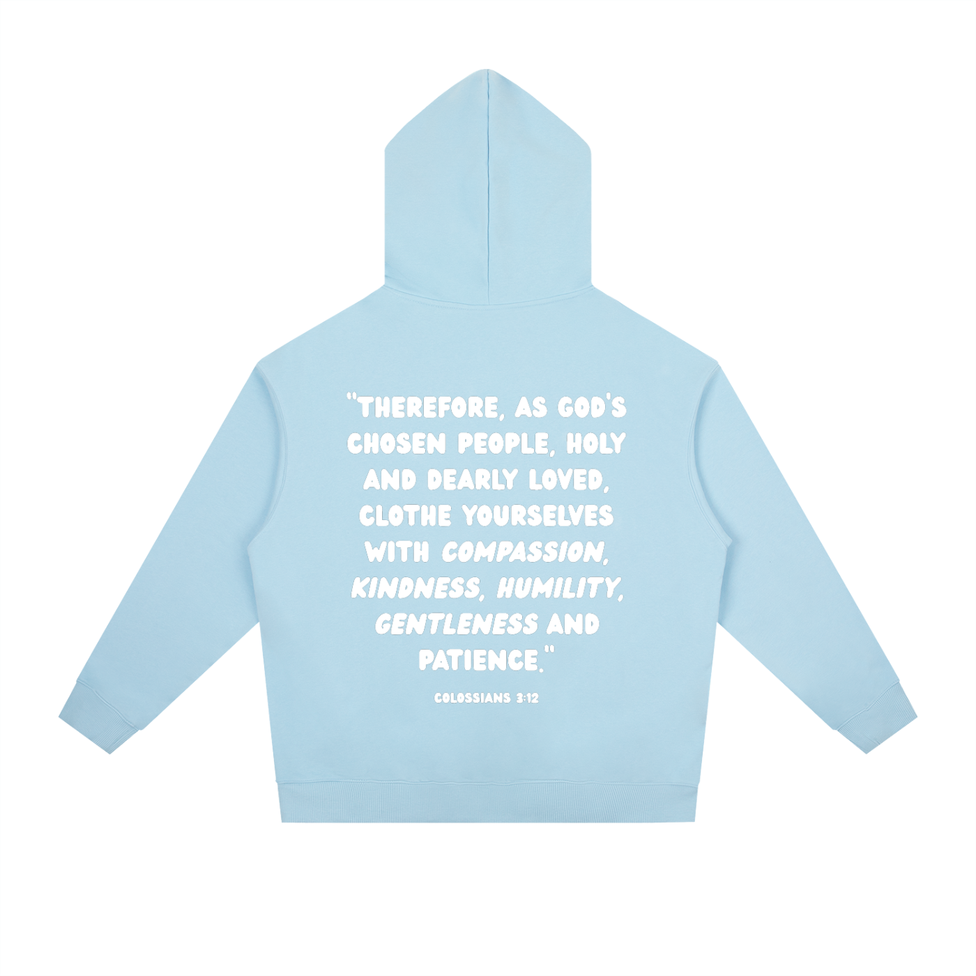 "CHOSEN." Heavyweight Drop-Shoulder Hoodie