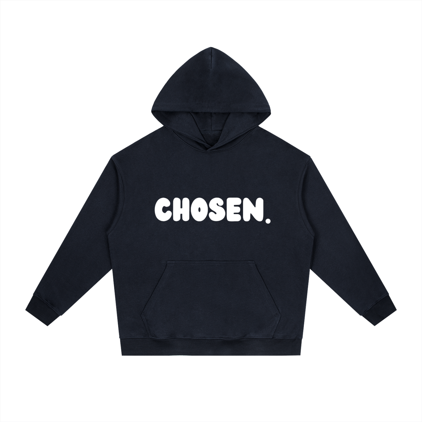 "CHOSEN." Heavyweight Drop-Shoulder Hoodie