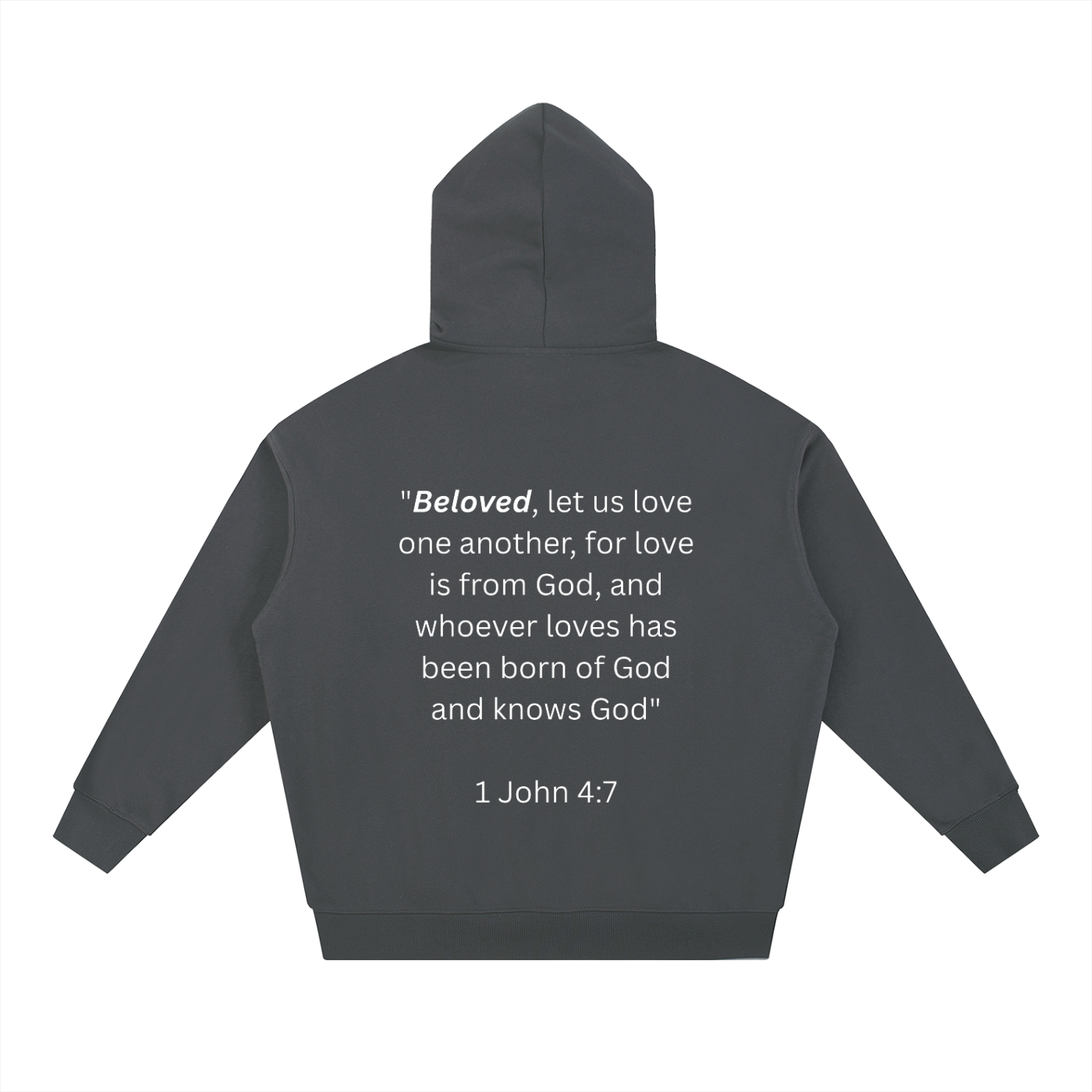 "BELOVED." Heavyweight Hoodie