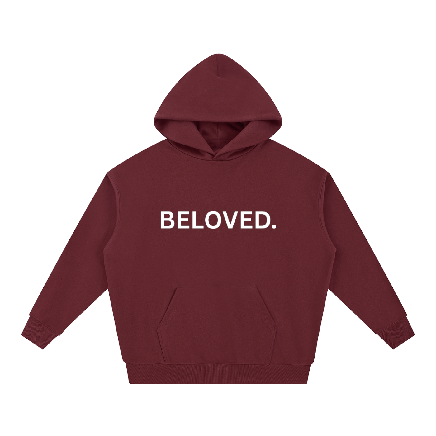 "BELOVED." Heavyweight Hoodie