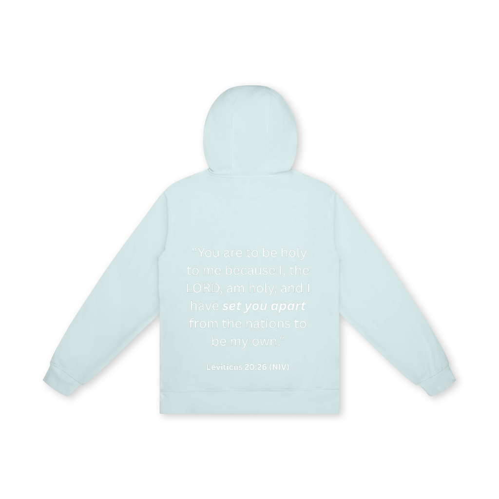 "SET APART."  Basic 100% Cotton Hoodie