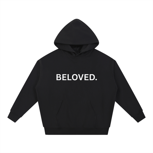 "BELOVED." Heavyweight Hoodie