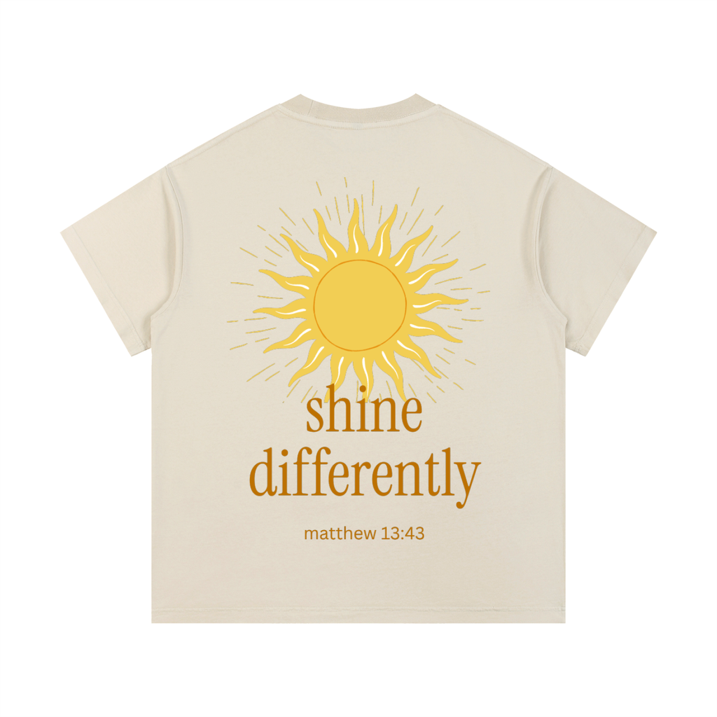 "GLOW." Vintage Wash Cotton T-Shirt