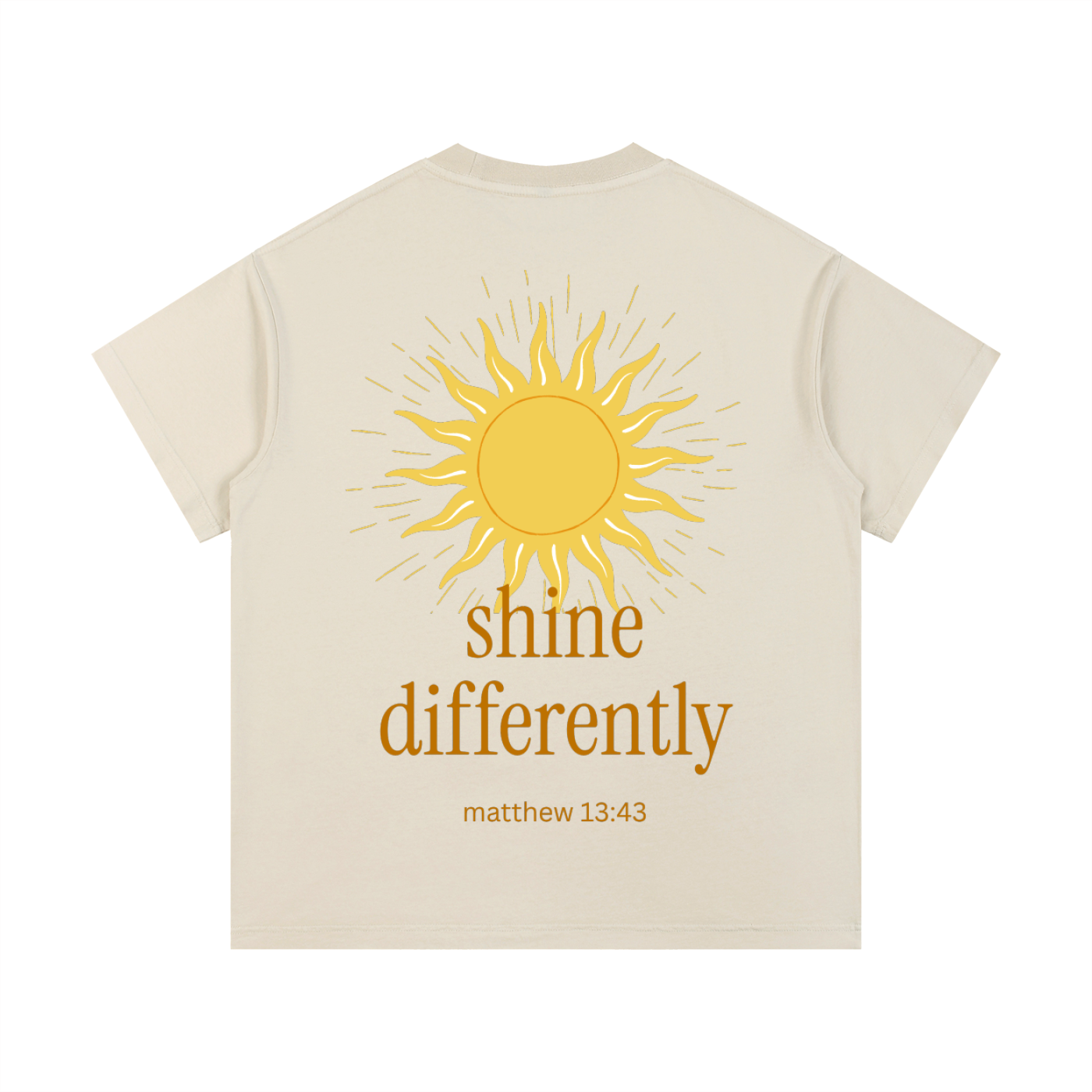 "GLOW." Vintage Wash Cotton T-Shirt