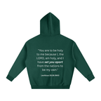 "SET APART" Oversize Fleeced Hoodie