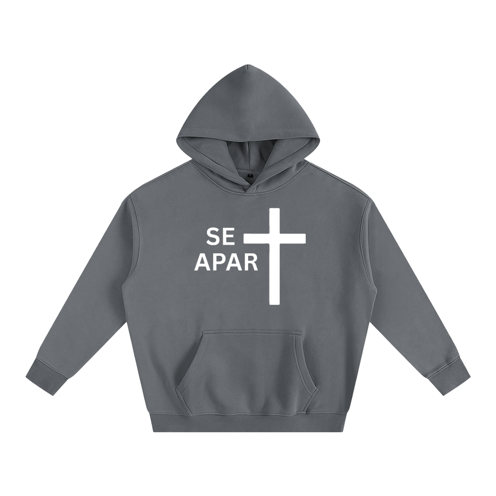 "SET APART" Oversize Fleeced Hoodie