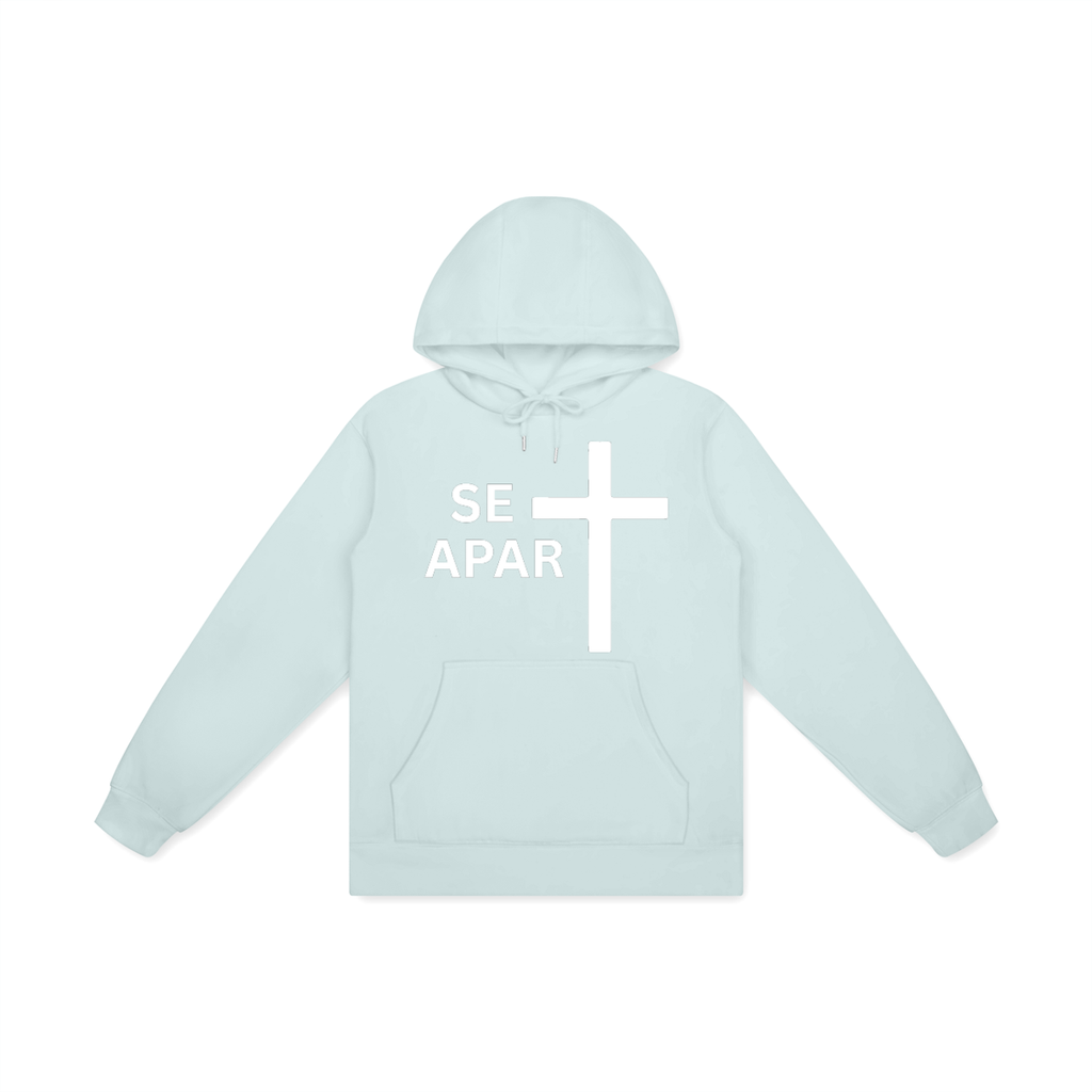 "SET APART."  Basic 100% Cotton Hoodie