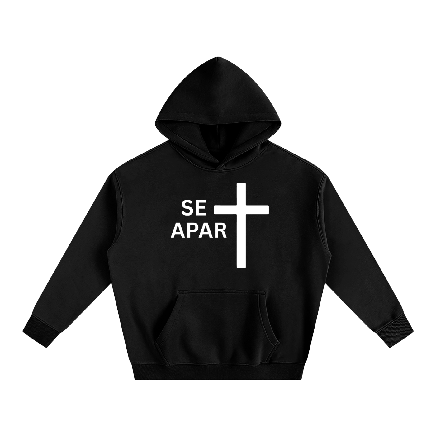 "SET APART" Oversize Fleeced Hoodie