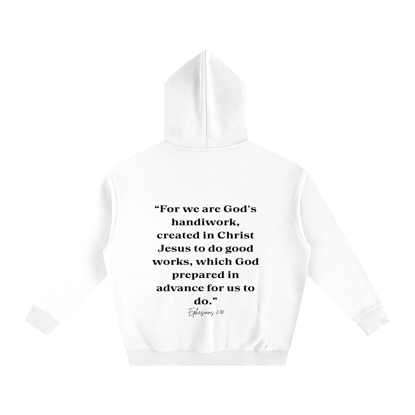 "MADE FOR MORE" Oversize Fleeced Hoodie