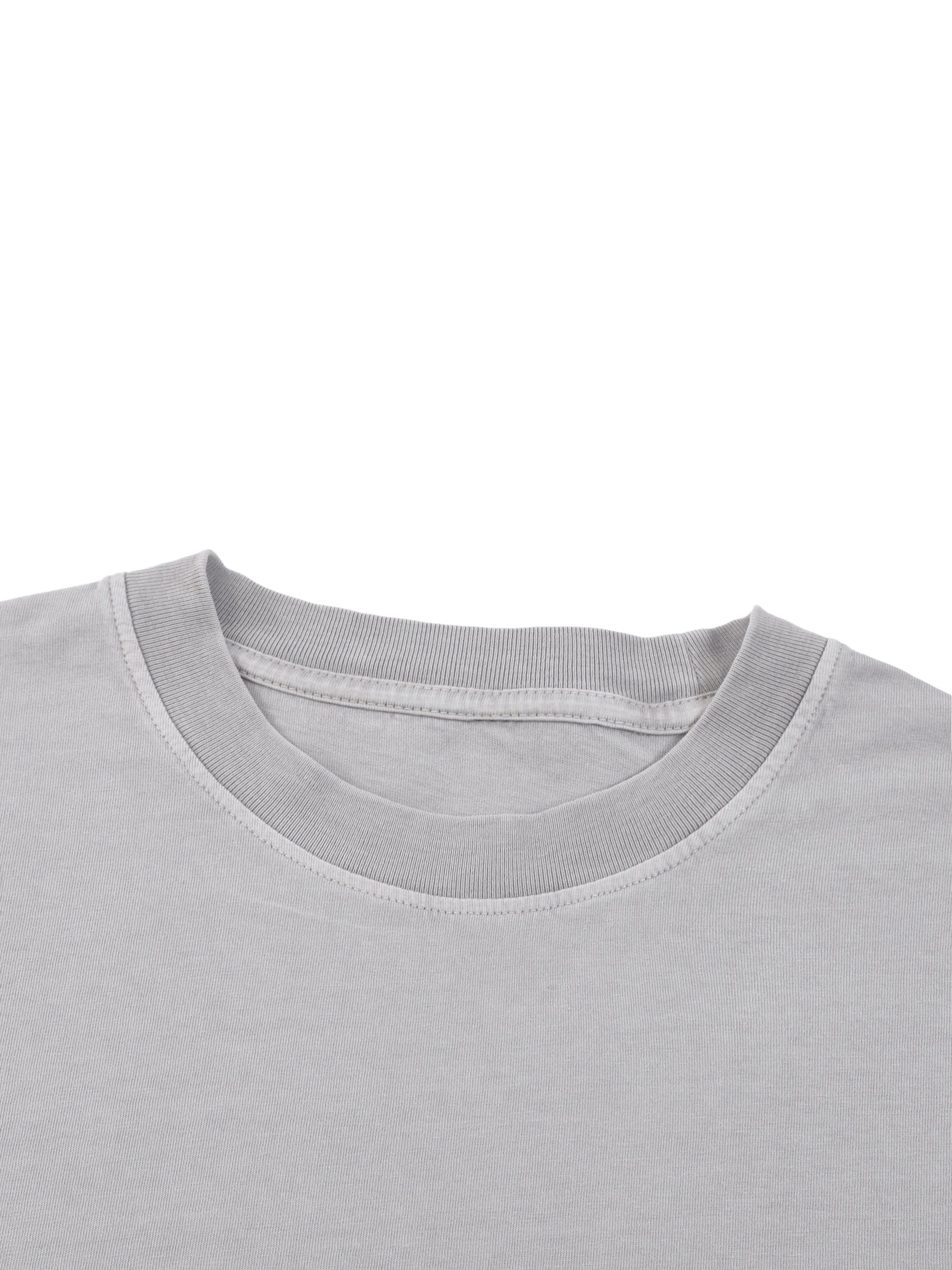 "SUNLIT" Vintage Wash Cotton T-Shirt